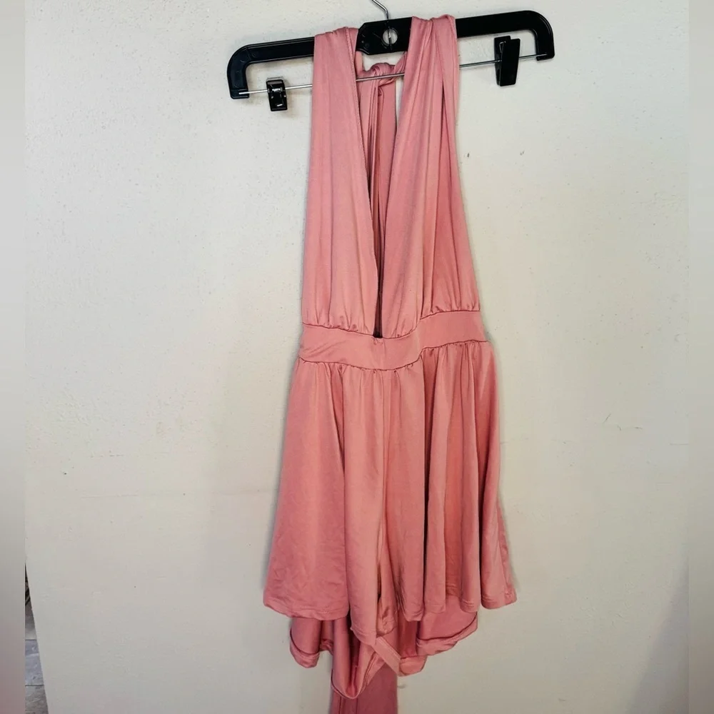 Any Way You Want Me Dusty Pink Convertible Romper - Picture 6 of 9